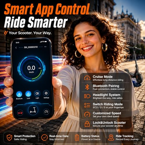 Foldable Electric Scooter for Adults & Teens