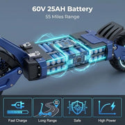 Dual Motor All-Terrain Electric Scooter