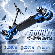 Dual Motor All-Terrain Electric Scooter