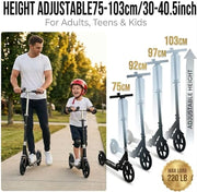 Foldable Kick Scooter for Kids & Adults
