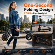 Foldable Electric Scooter for Adults & Teens