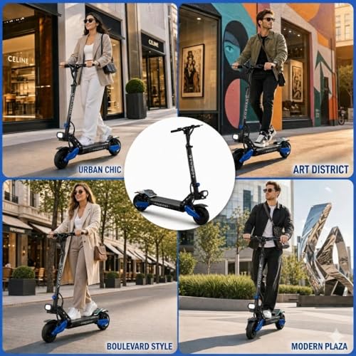 Dual Motor All-Terrain Electric Scooter