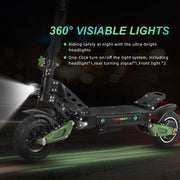 All-Terrain Electric Scooter with Seat