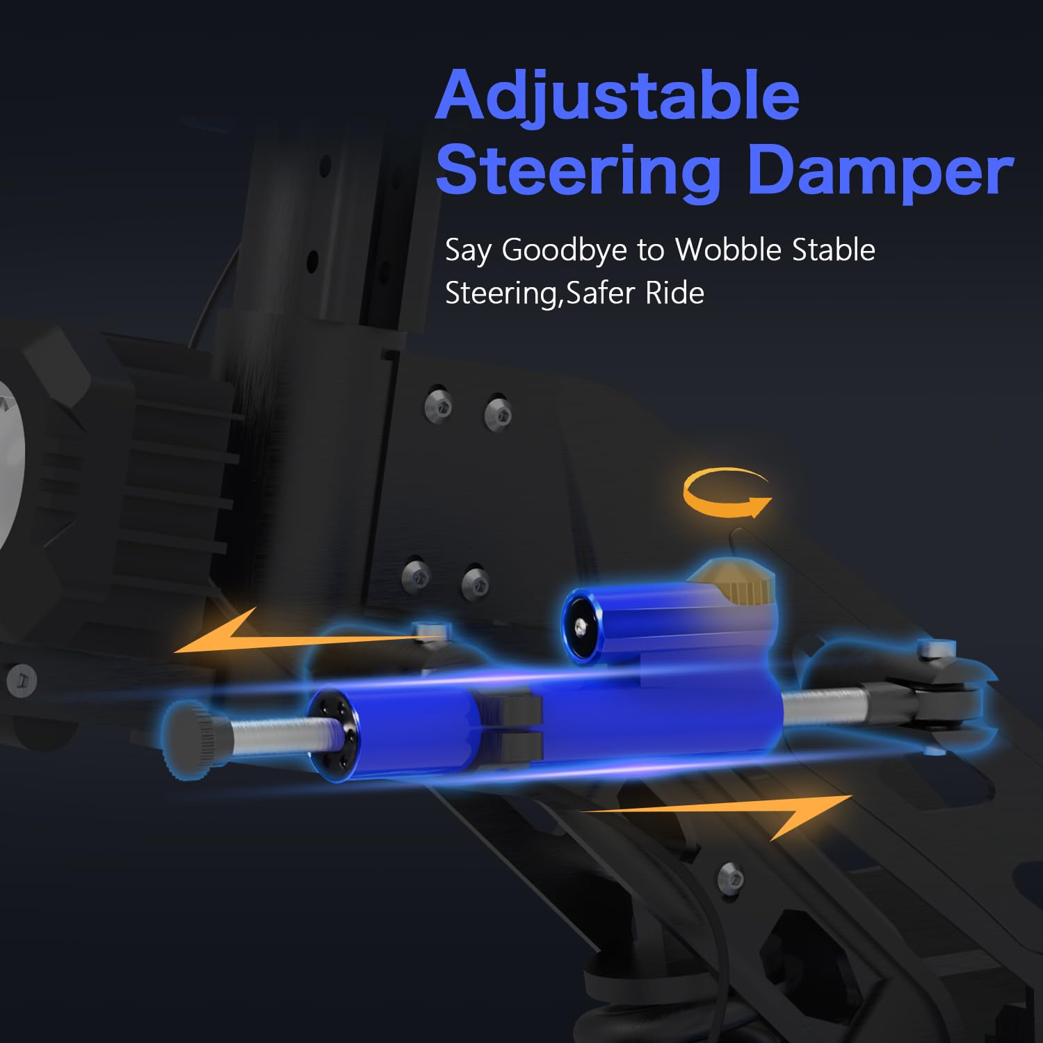 Dual Motor All-Terrain Electric Scooter with Seat