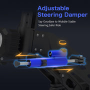 Dual Motor All-Terrain Electric Scooter with Seat