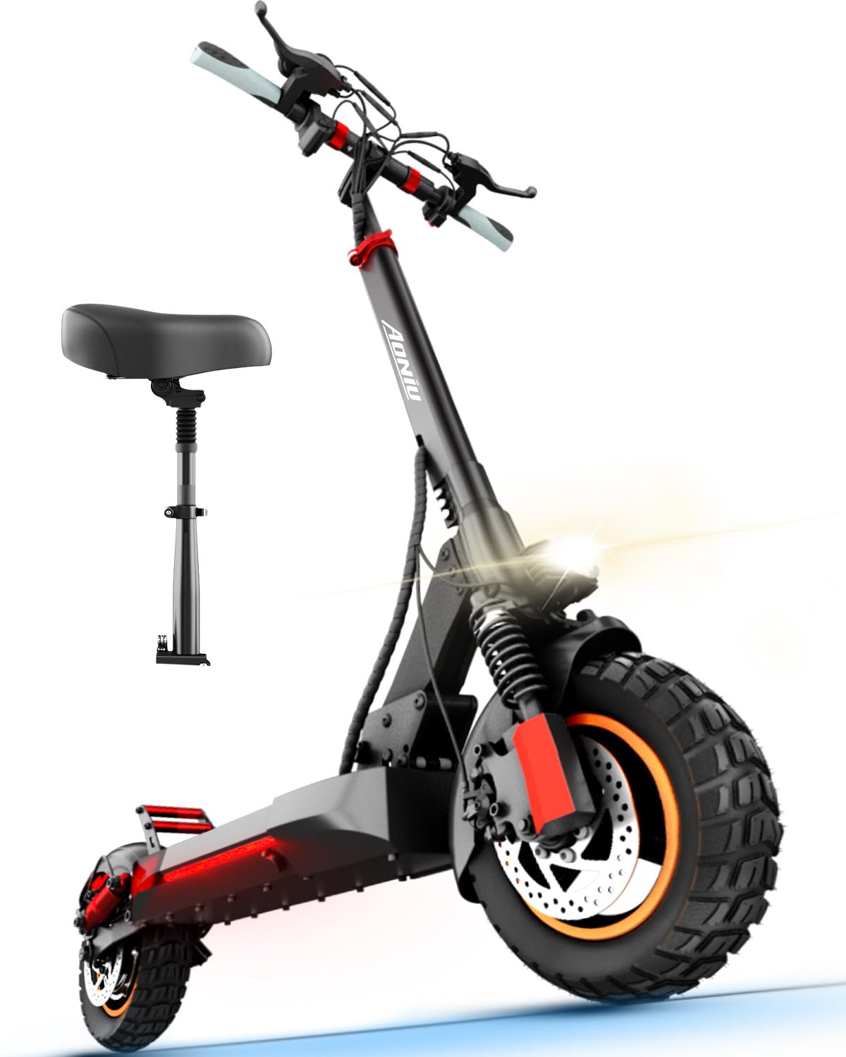 Off-Road Electric Scooter with Seat
