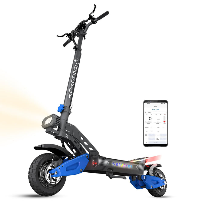 Dual Motor Electric Scooter for Adults