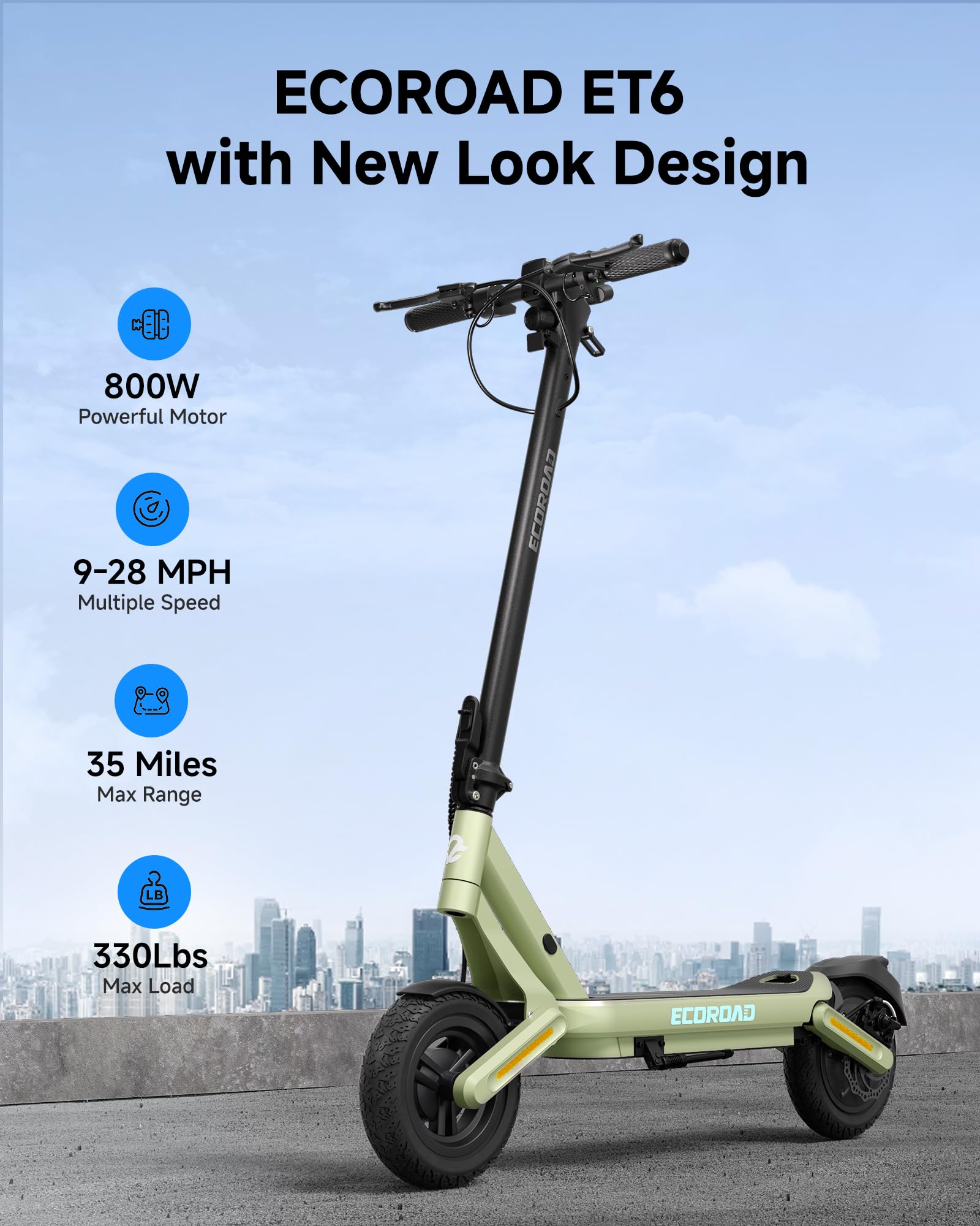 Off-Road Electric Scooter for Adults
