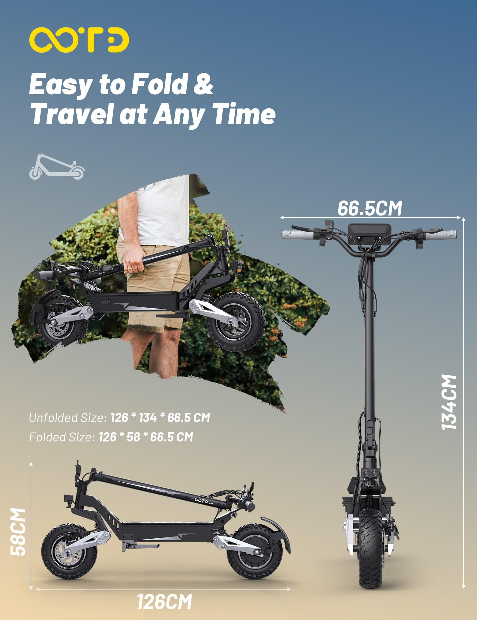 All-Terrain Electric Scooter for Adults