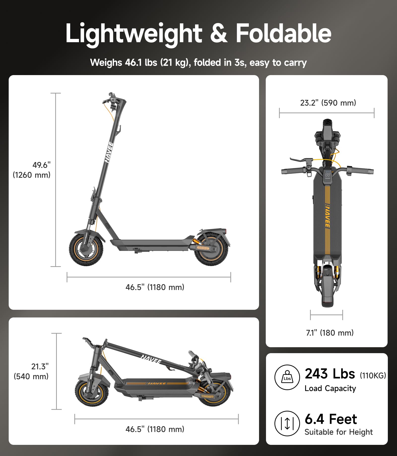 All-Terrain Electric Scooter for Adults
