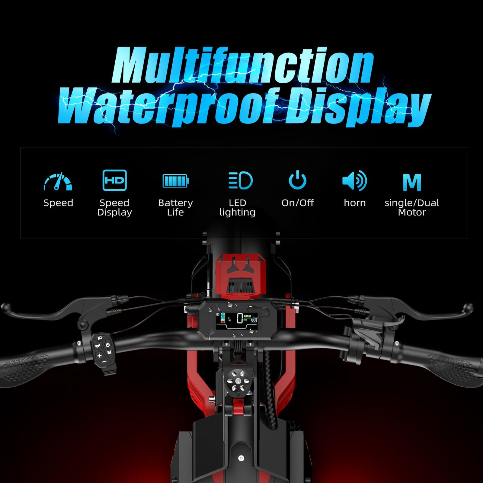 Dual Motor All-Terrain Electric Scooter