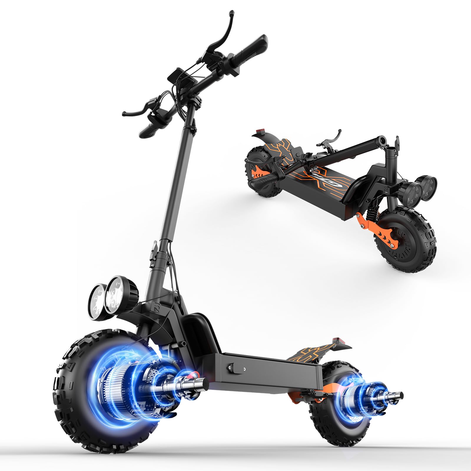 Dual Motor All-Terrain Electric Scooter