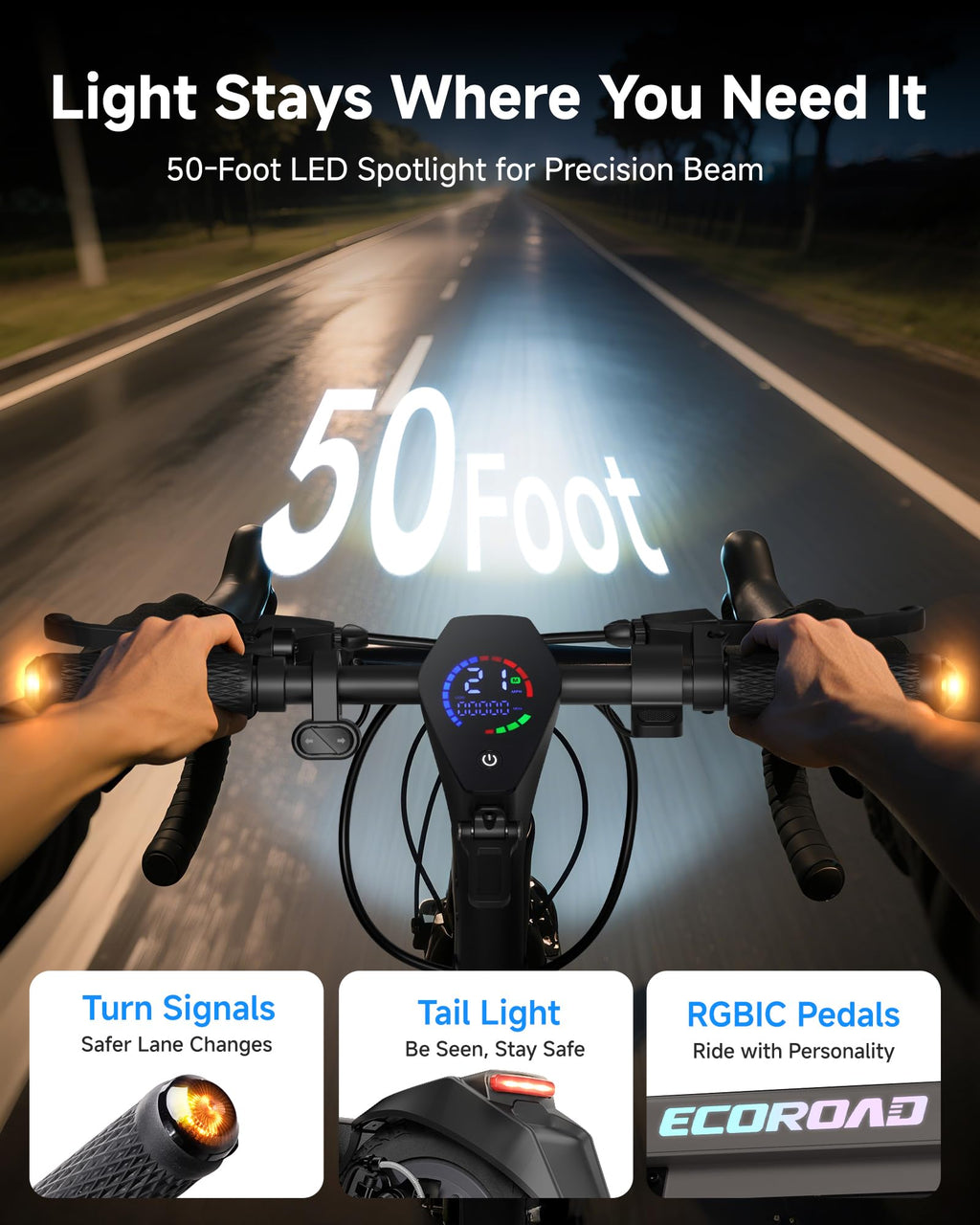 Off-Road Electric Scooter for Adults
