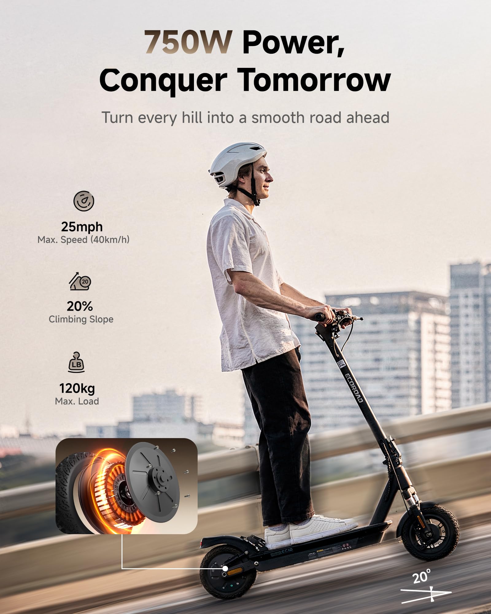Foldable Commuter Electric Scooter