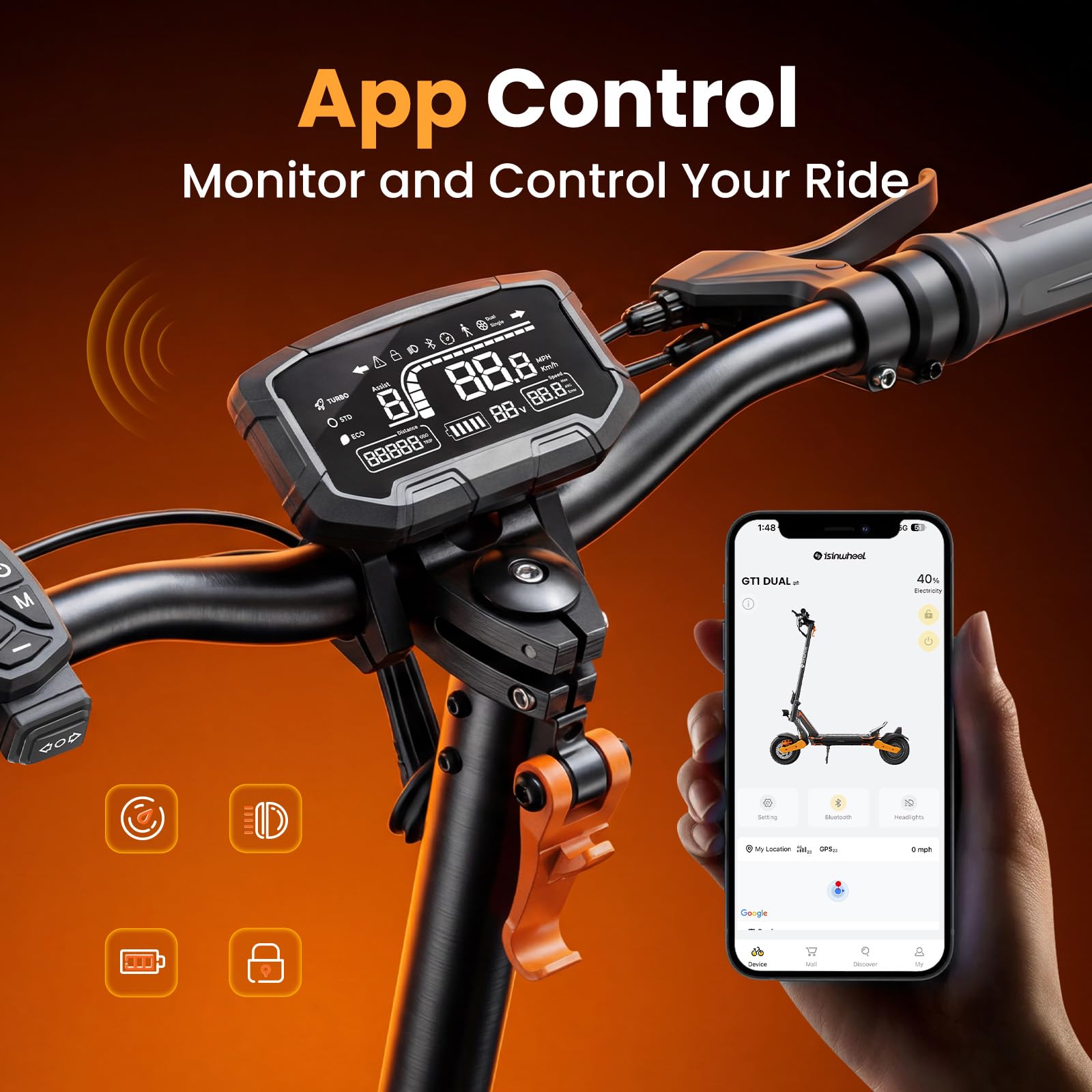 Dual Motor Off-Road Electric Scooter