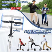 Foldable Kick Scooter for Kids & Adults