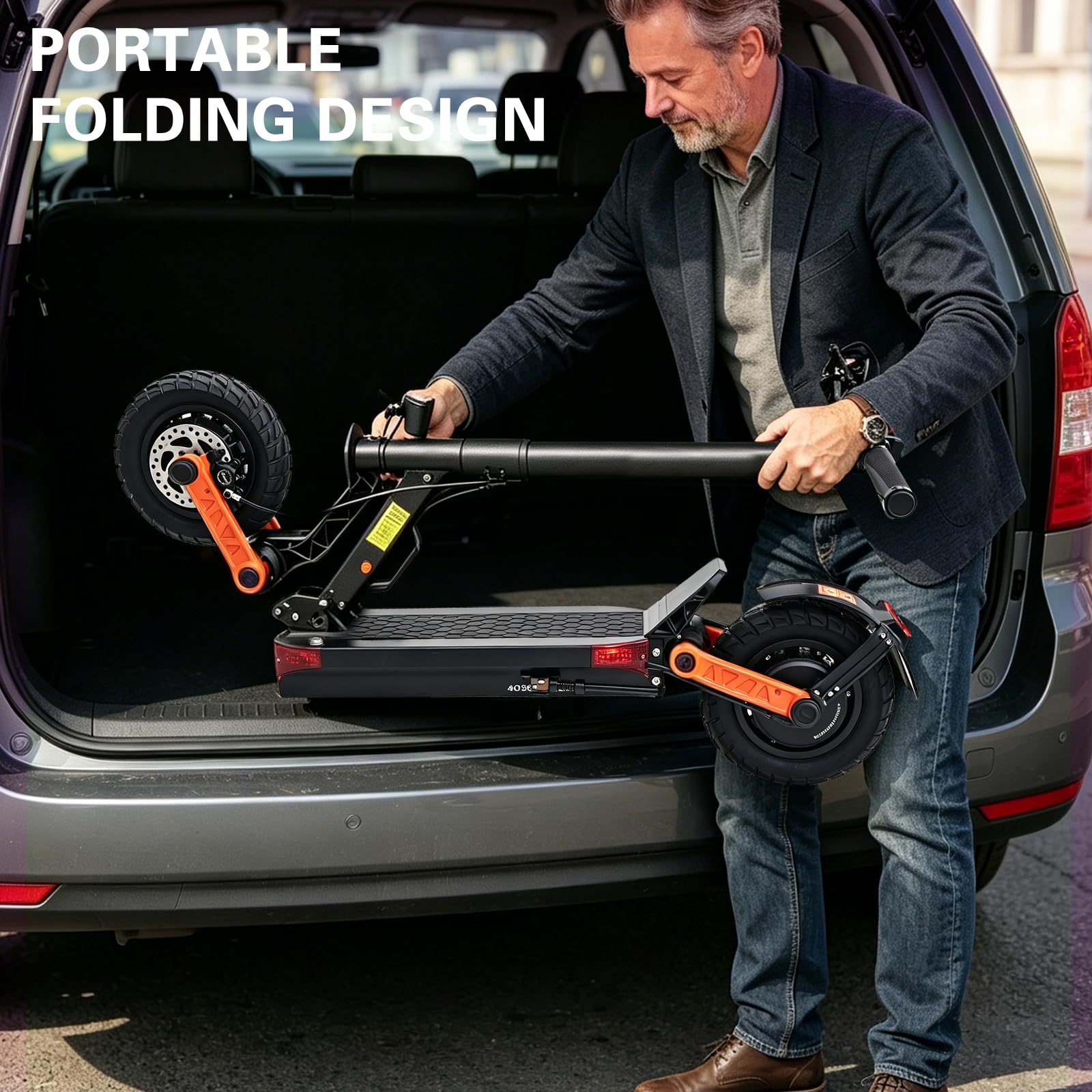 Dual Motor All-Terrain Electric Scooter