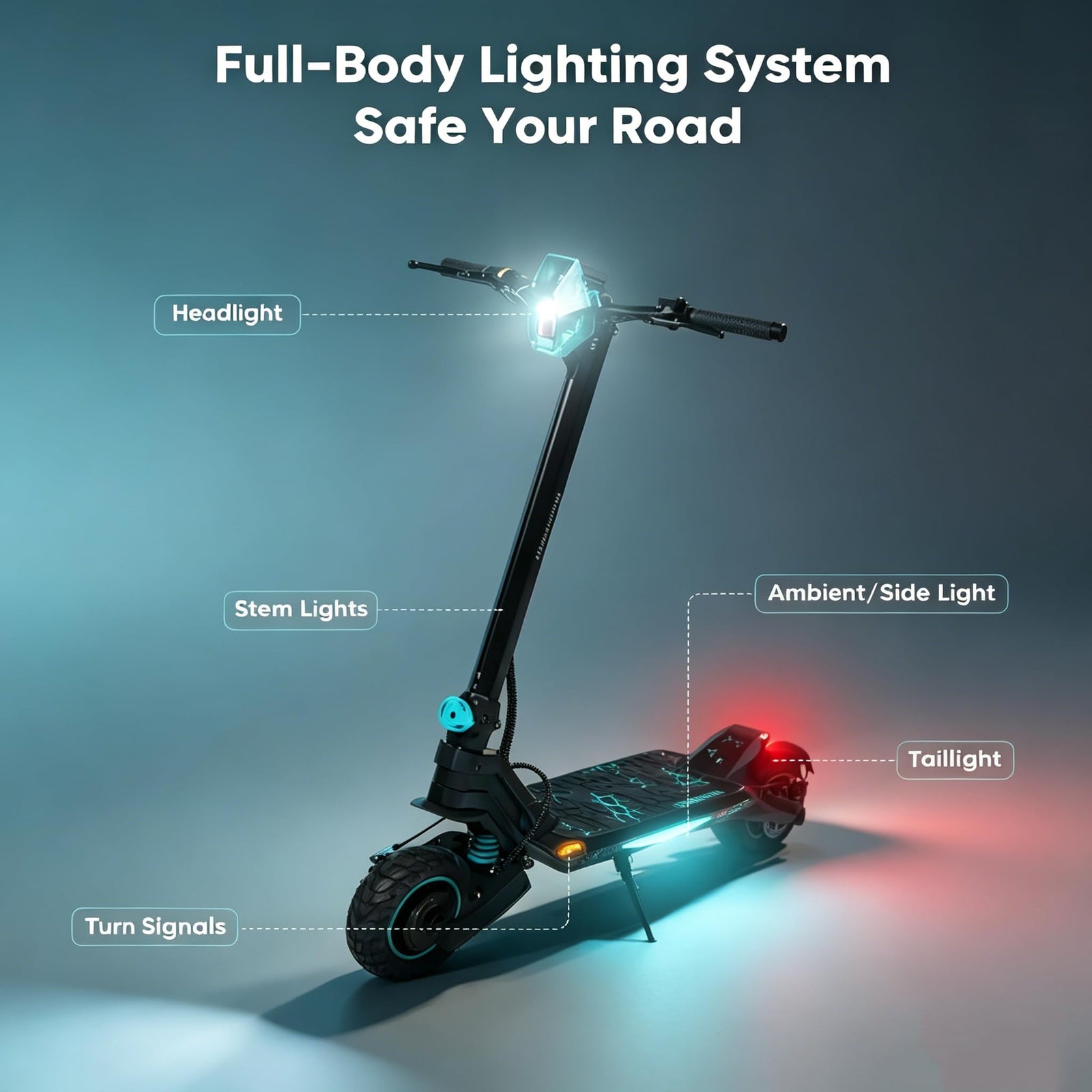 Foldable Commuter Electric Scooter for Adults