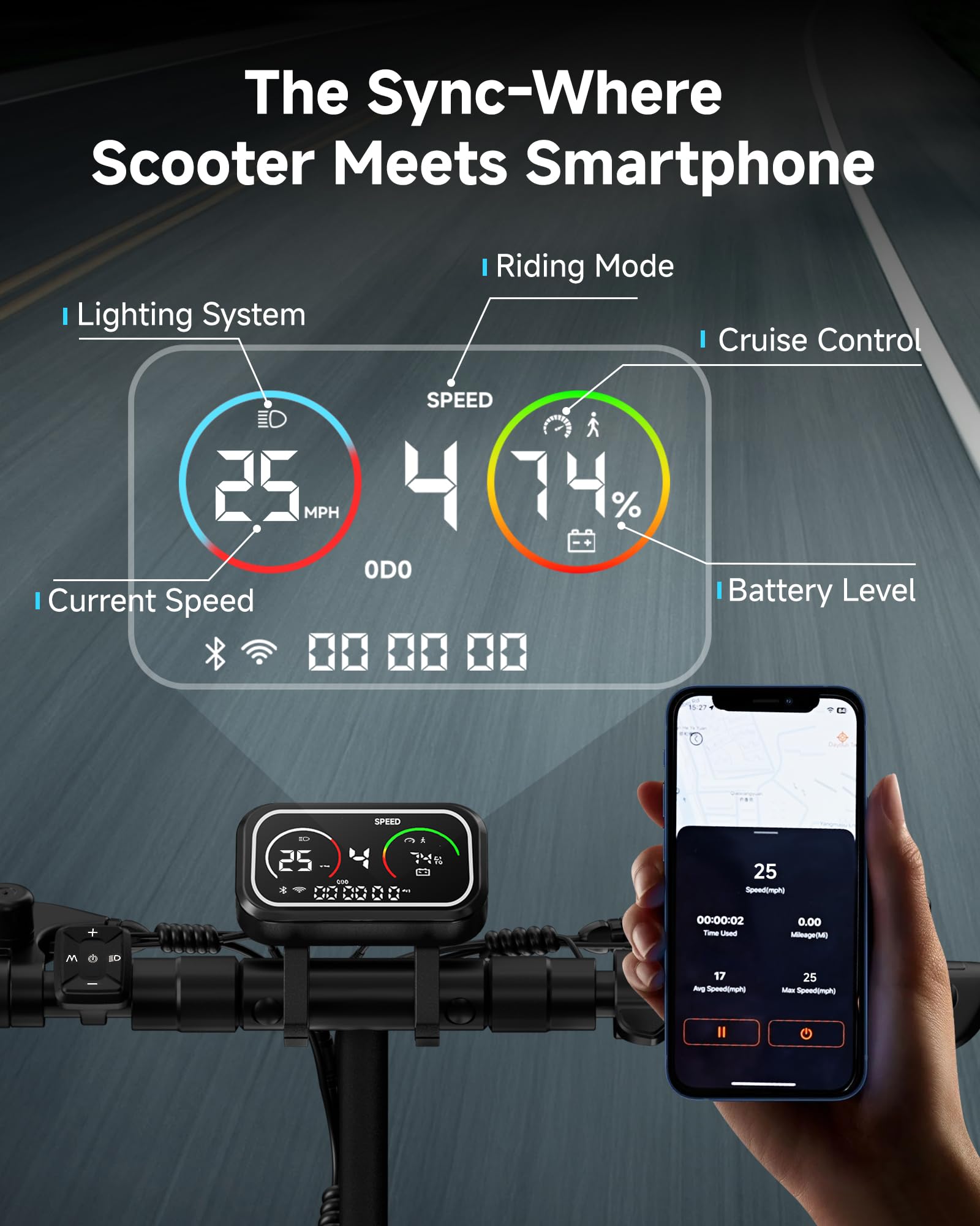 Off-Road Electric Scooter for Adults