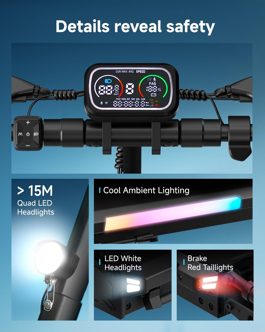 Off-Road Electric Scooter for Adults