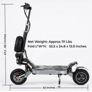 Dual Motor All-Terrain Electric Scooter
