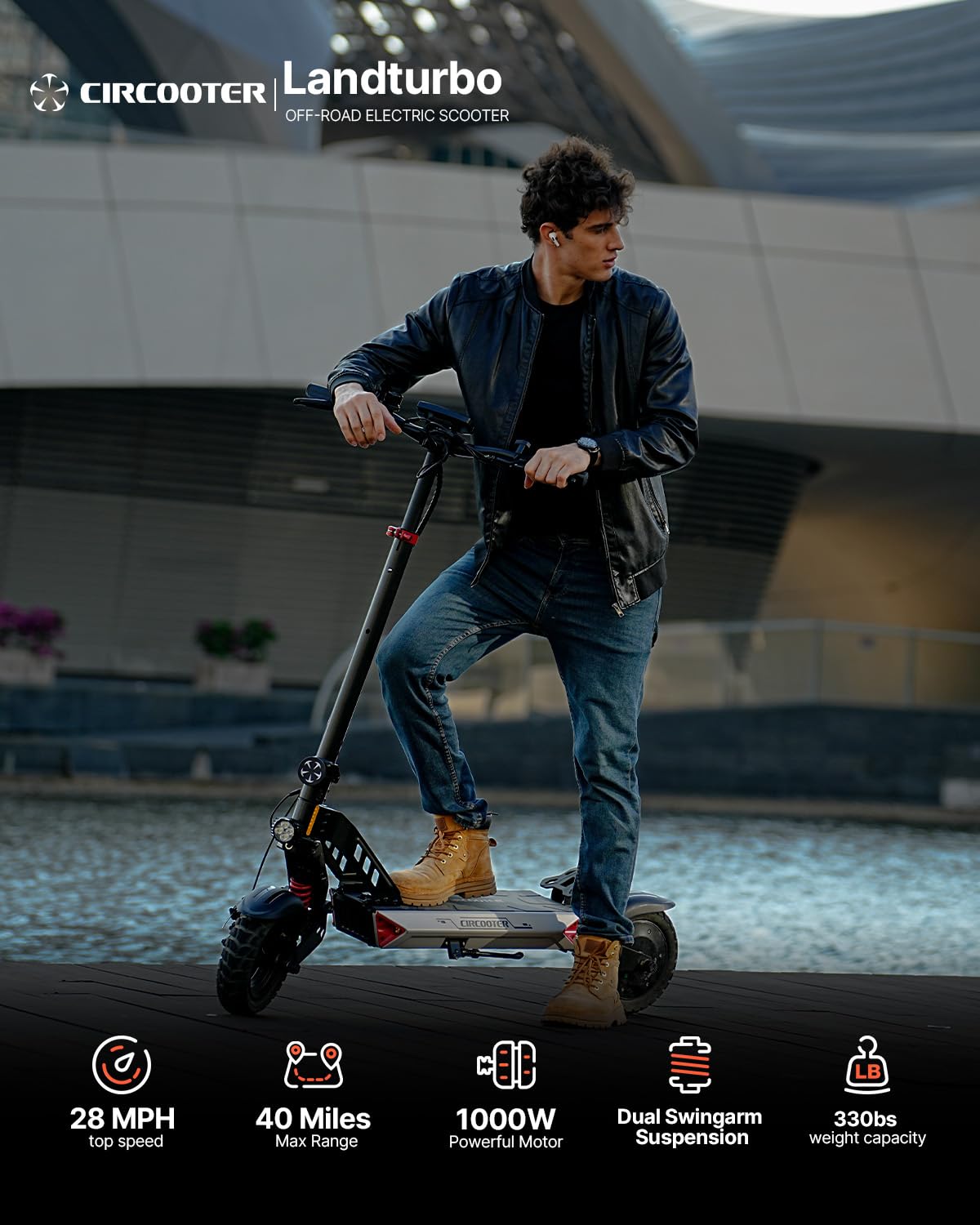 Off-Road Electric Scooter for Adults