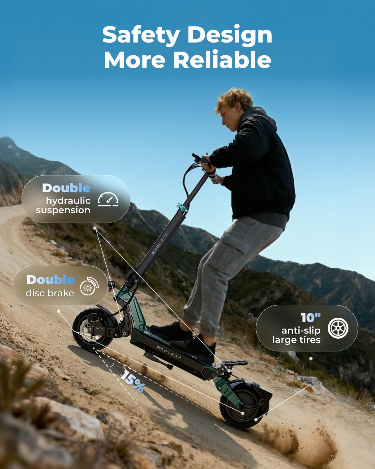 All-Terrain Electric Scooter for Adults