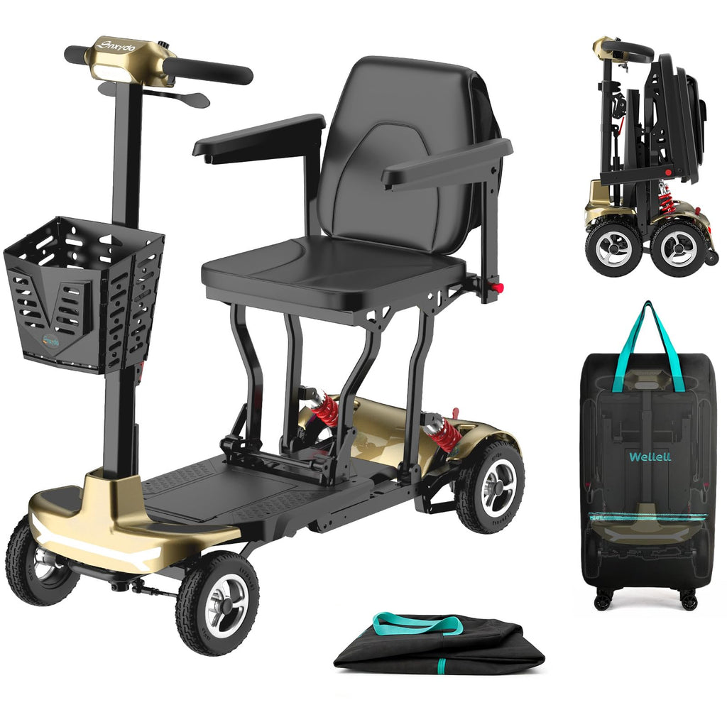 Folding 4-Wheel Mobility Scooter