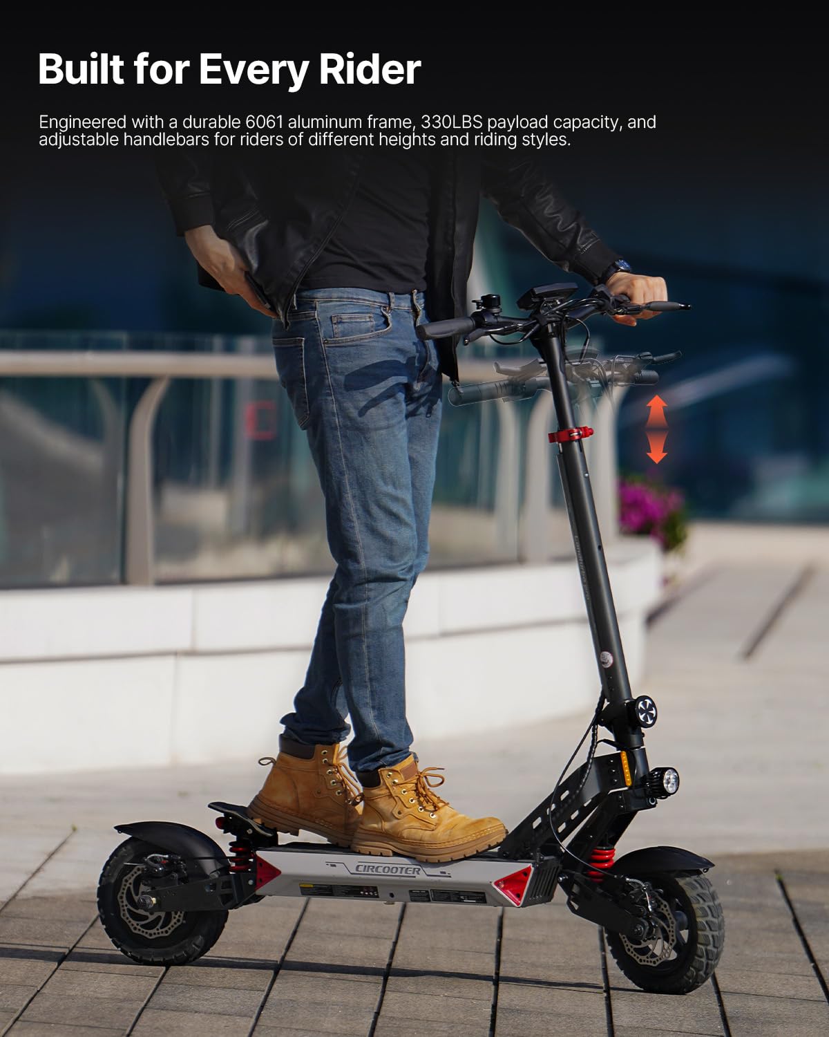 Off-Road Electric Scooter for Adults
