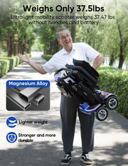 Folding 4-Wheel Mobility Scooter