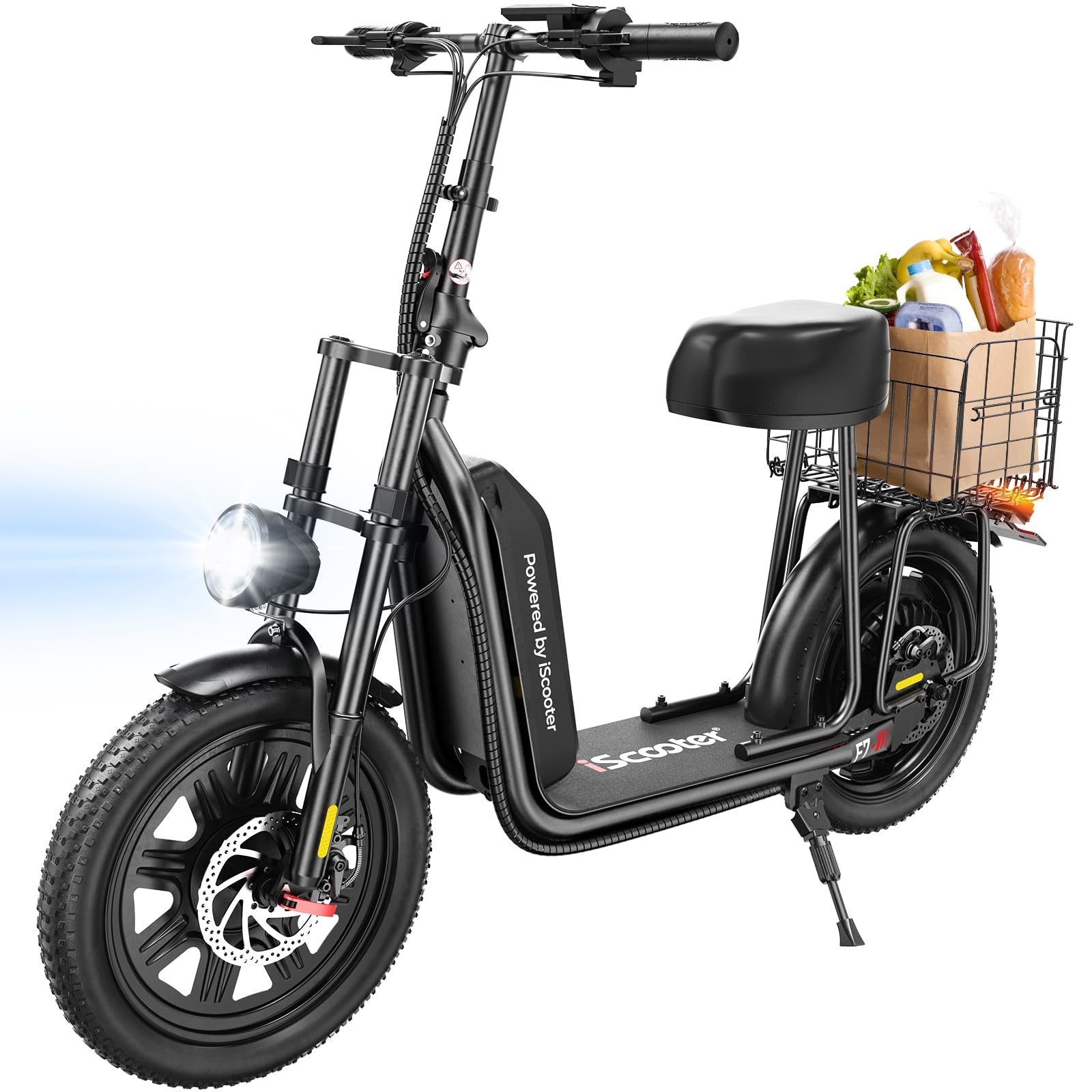 Electric Scooter with Seat