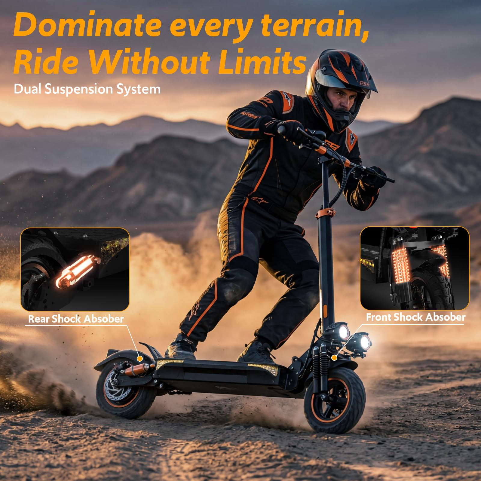 All-Terrain Electric Scooter for Adults