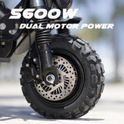 Dual Motor Electric Scooter with Seat