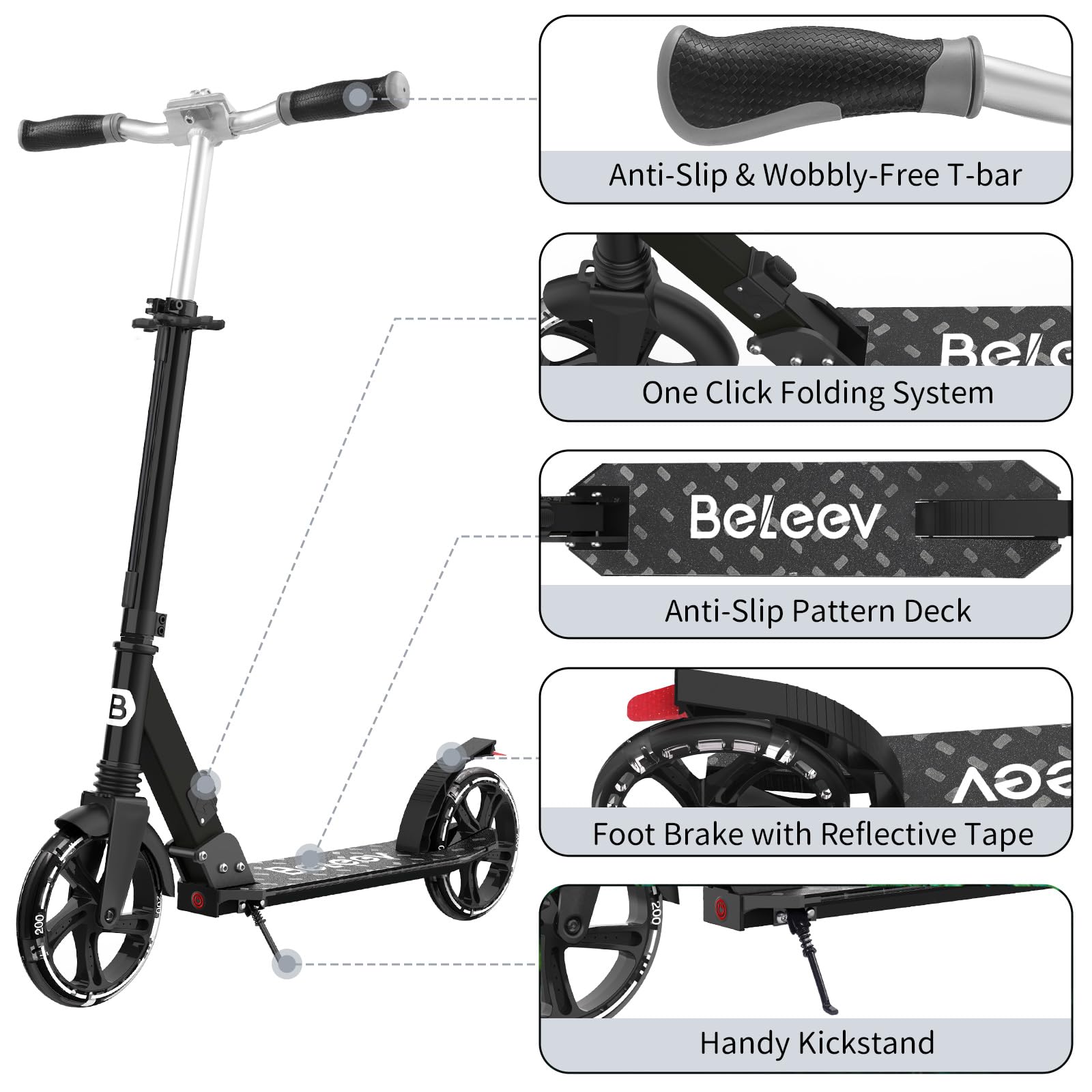 Foldable Kick Scooter for Kids