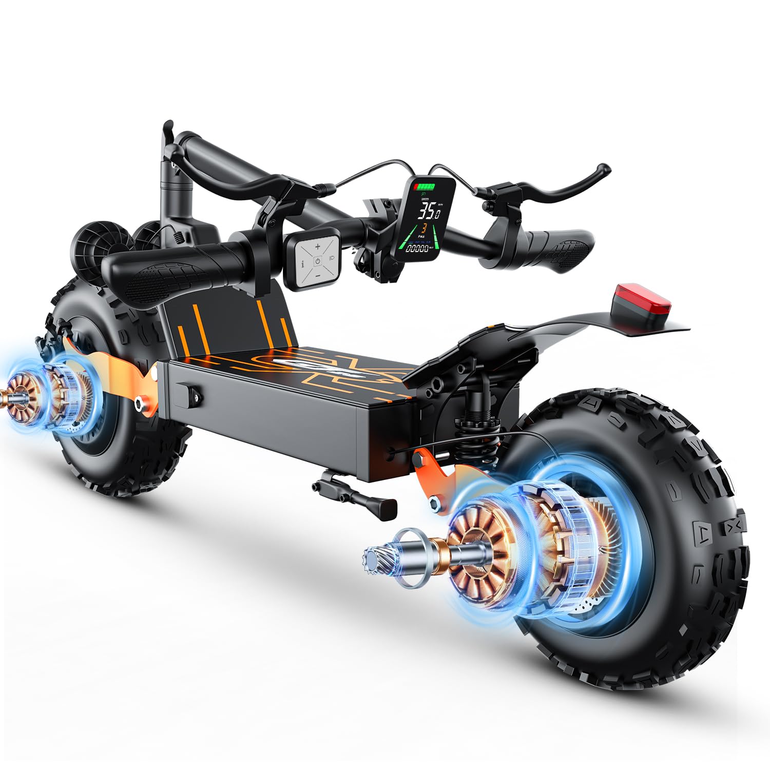 Dual Motor All-Terrain Electric Scooter