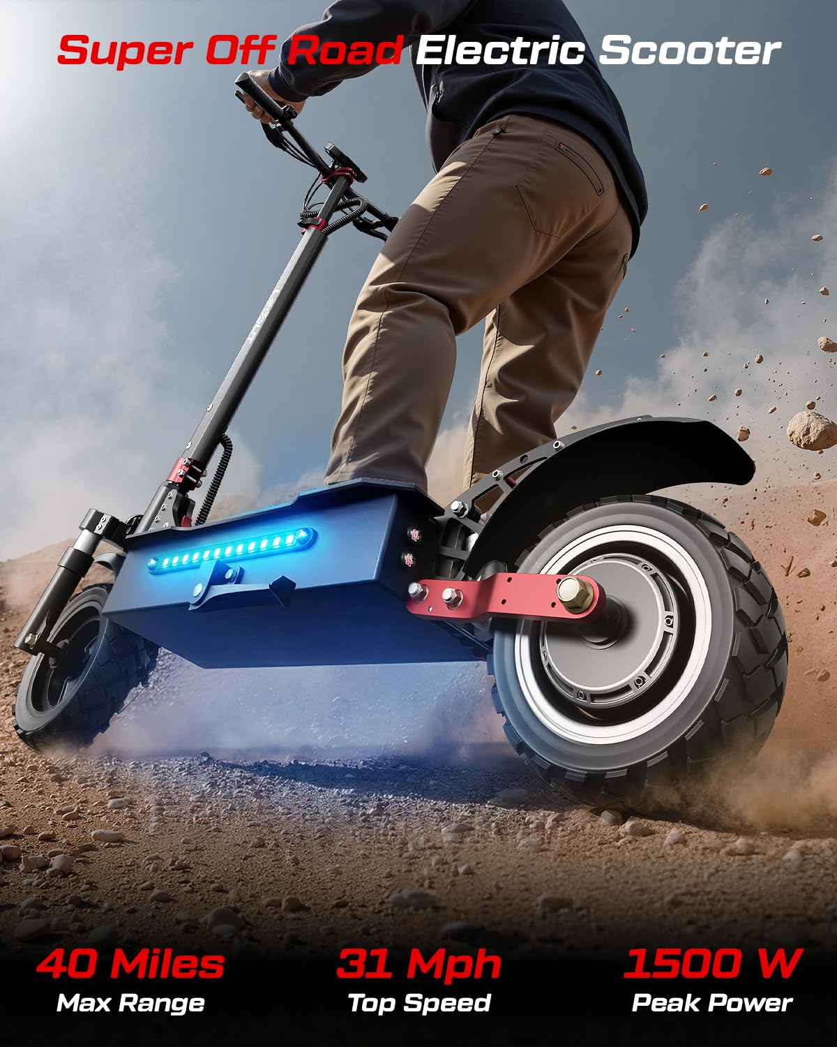 All-Terrain Electric Scooter for Adults