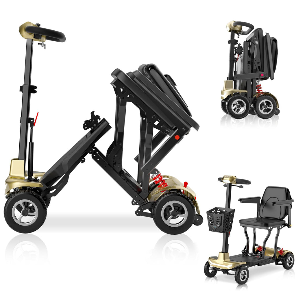 Folding 4-Wheel Mobility Scooter