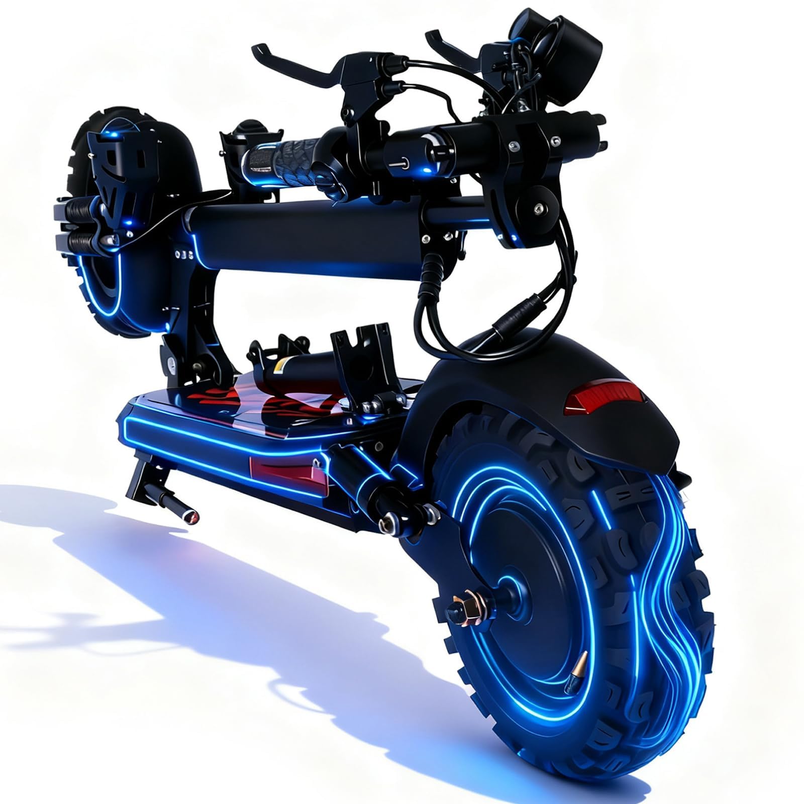 All-Terrain Electric Scooter with Seat