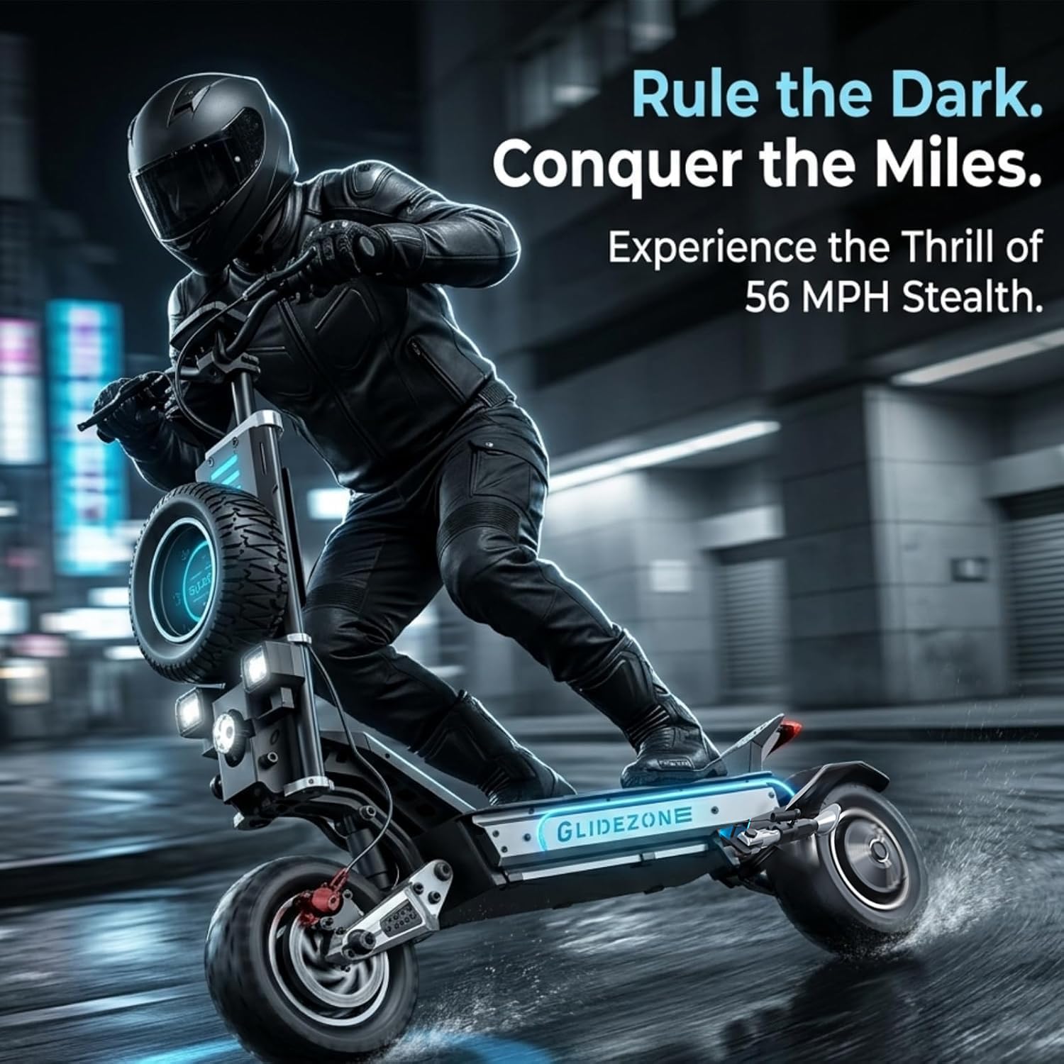 Dual Motor All-Terrain Electric Scooter