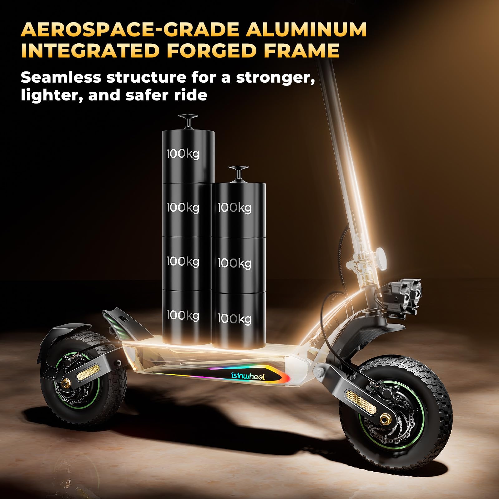 Dual Motor All-Terrain Electric Scooter