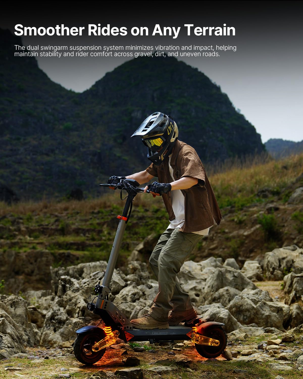 Off-Road Electric Scooter for Adults