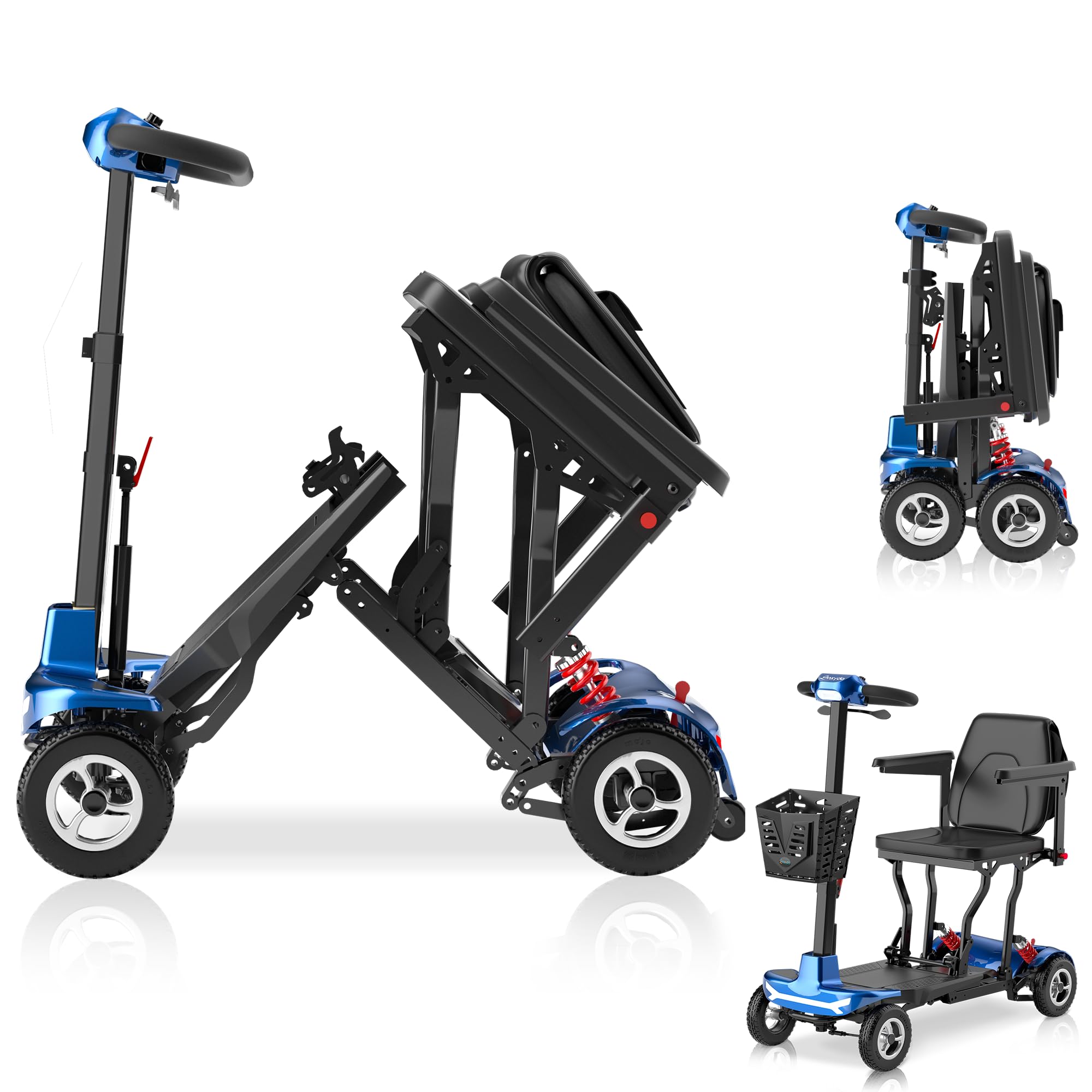 Folding 4-Wheel Mobility Scooter