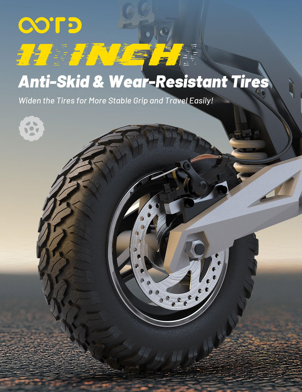 All-Terrain Electric Scooter for Adults