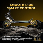 Dual Motor All-Terrain Electric Scooter