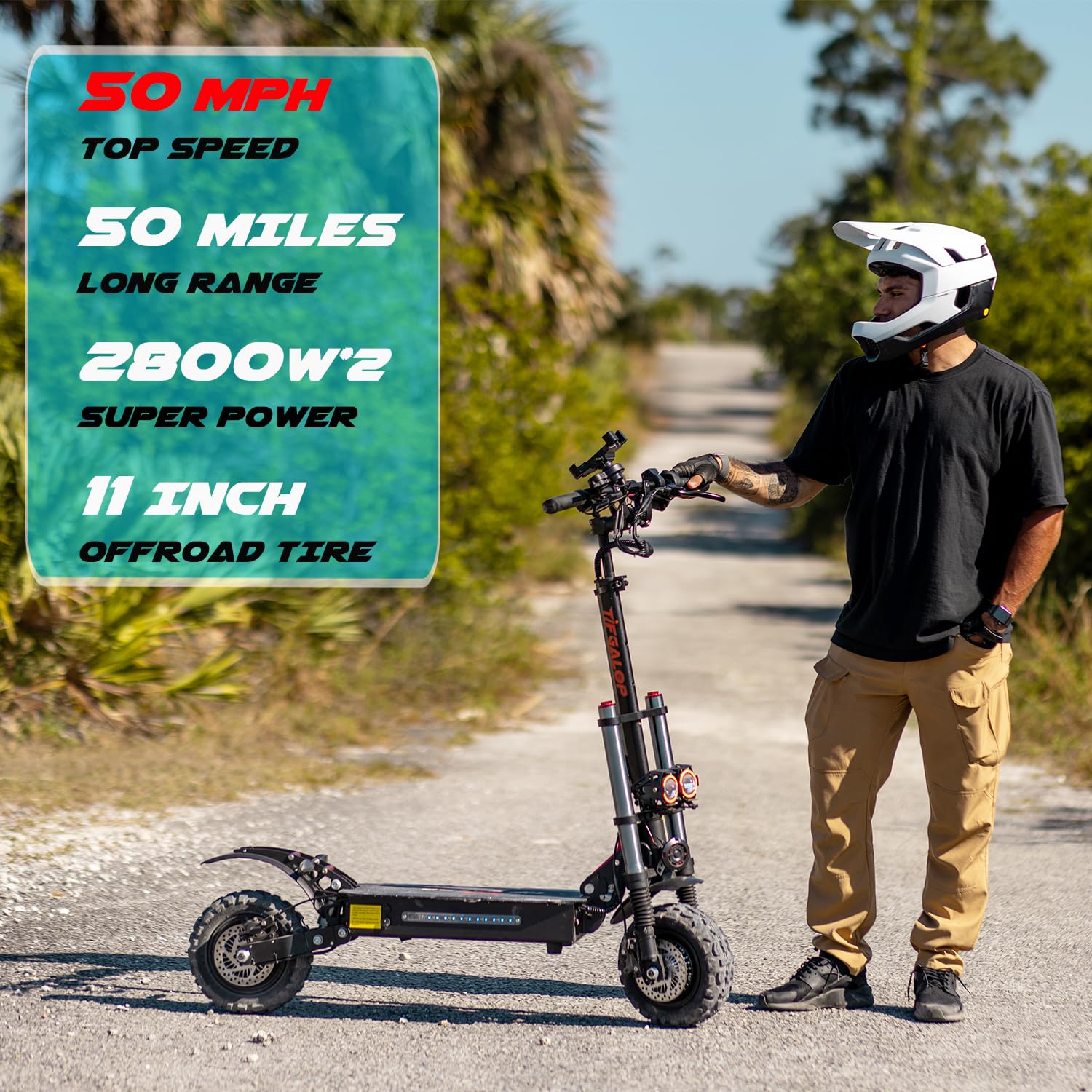 Dual Motor Electric Scooter with Seat