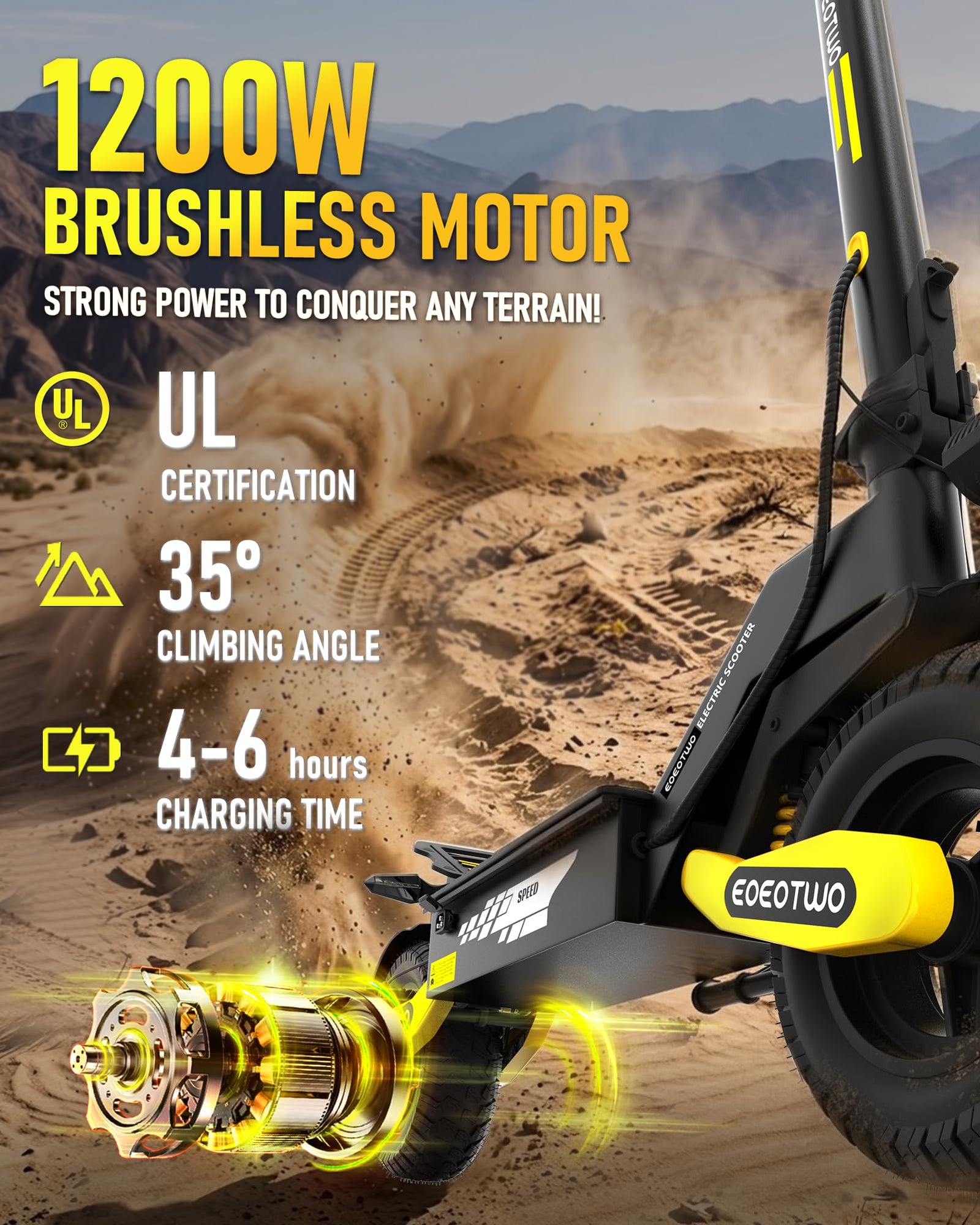 All-Terrain Electric Scooter for Adults