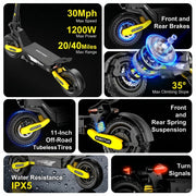 All-Terrain Electric Scooter for Adults