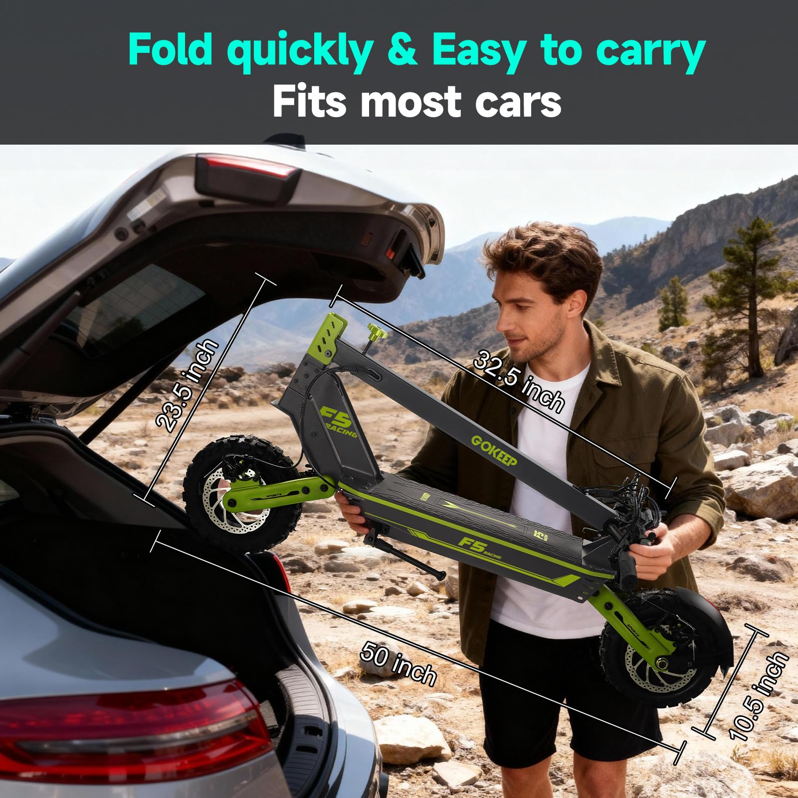 All-Terrain Electric Scooter for Adults