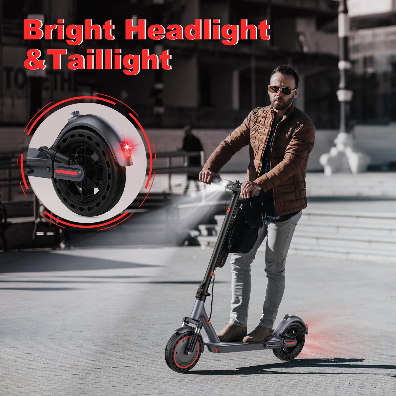 Foldable Electric Scooter with Seat