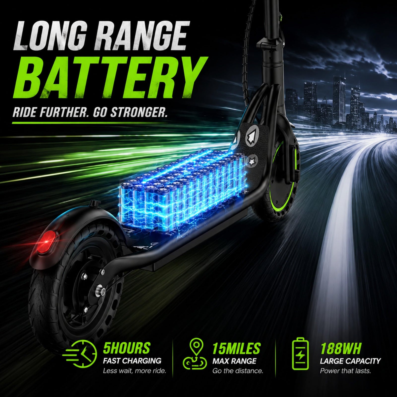 Foldable Electric Scooter for Adults & Teens